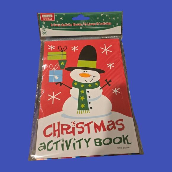 Christmas Party Scrapbook Kit 300+pc Holiday Magic Paint Posters Activity Books - Picture 9 of 12